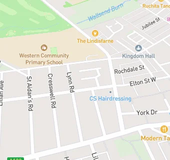 map for Western First School