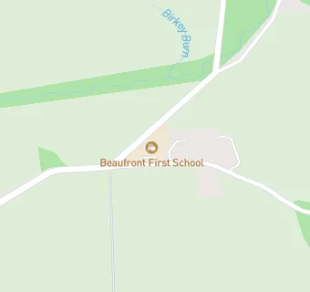 map for Beaufront First School