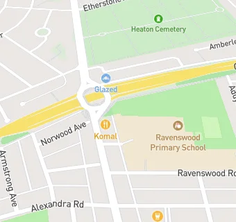 map for Ravenswood Infant School