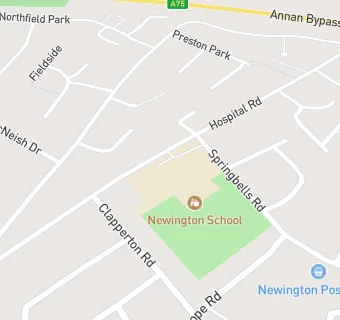 map for Newington School