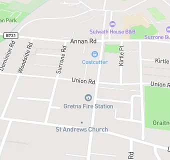 map for Gretna Surgery