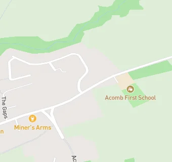 map for Acomb First School