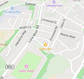 map for Celtic Bar