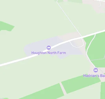 map for Houghton North Farm Visitor Accommodation