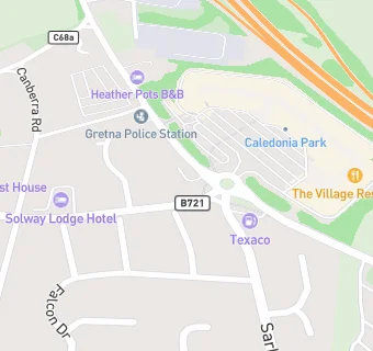 map for Gretna Inn