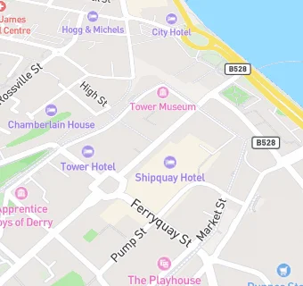 map for Shipquay Hotel