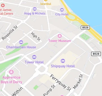 map for Castle street social