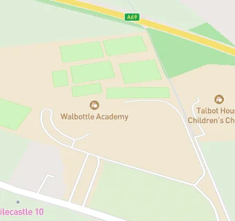 map for Walbottle Academy