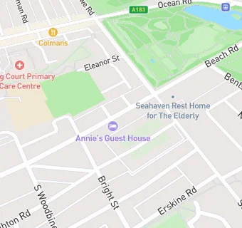 map for Annie's Guest House