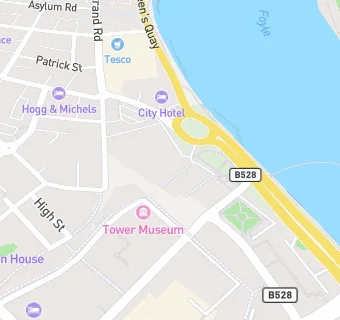 map for Legenderry Food Festival