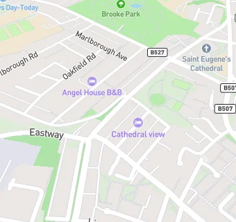 map for Brendan's Takeaway