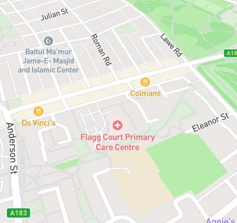 map for Flagg Court Pharmacy