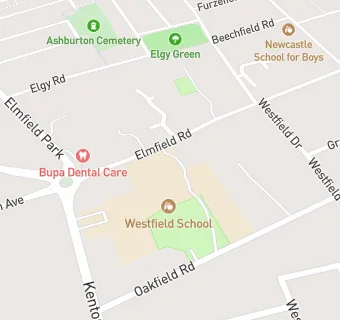 map for Westfield School