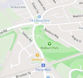 map for Redburn Park Medical Centre