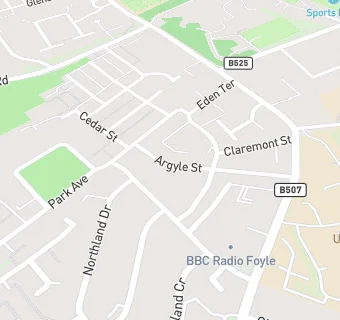 map for Argyle Arms