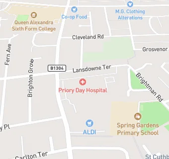 map for Appleby Surgery