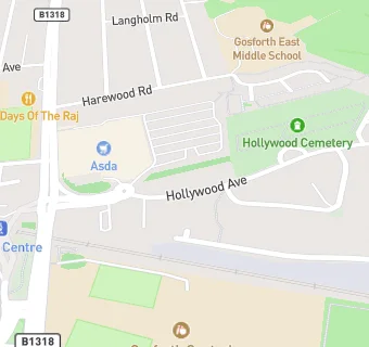 map for Asda Pharmacy