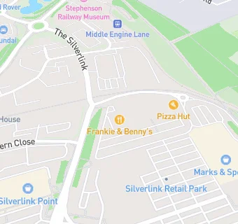 map for Nando's