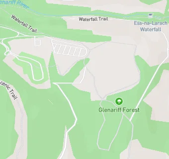 map for Glenariffe Tea House