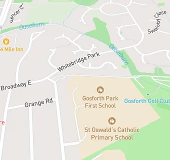 map for Gosforth Park First School