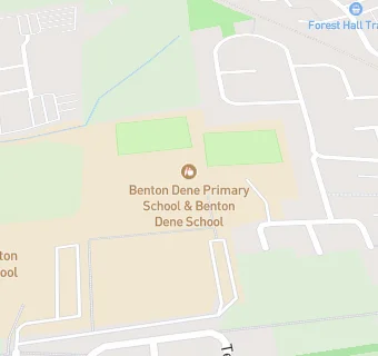 map for Benton Dene Schools