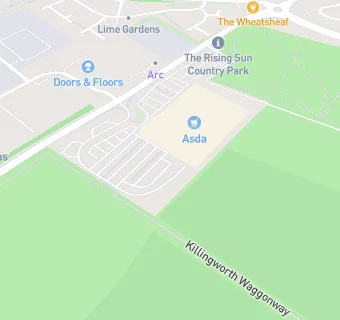 map for Asda Pharmacy