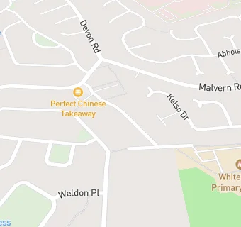 map for Perfect Chinese Takeaway