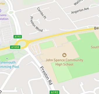 map for John Spence Community High School