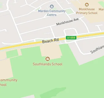 map for Southlands School