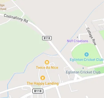 map for Eglinton Service Station