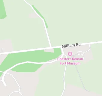 map for Chesters Roman Fort Gift Shop