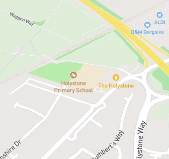 map for Holystone Primary School