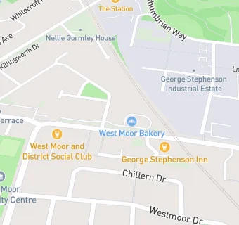 map for West Moor Mini Supermarket