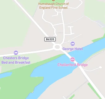 map for The George Hotel