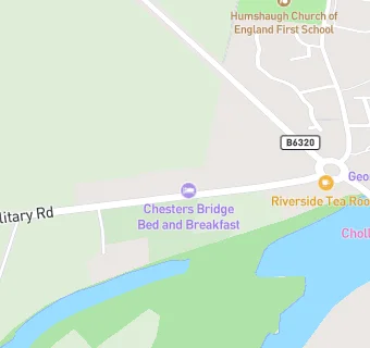 map for Chesters Bridge Bed & Breakfast