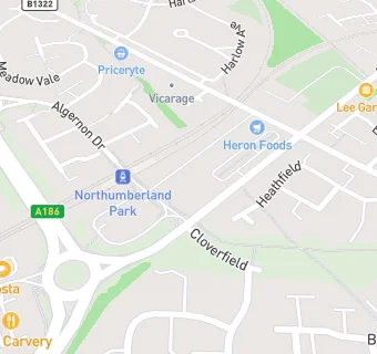 map for Northumberland Park Fish And Chips