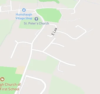 map for Humshaugh C Of E First School