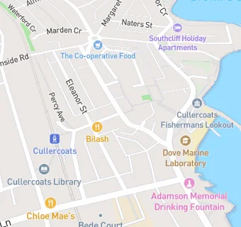 map for Cullercoats Coffee