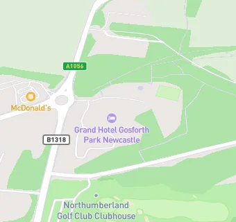 map for Grand Hotel Gosforth Park