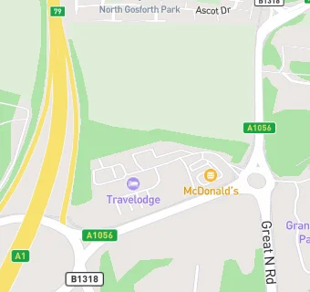 map for Asda Express Gosforth- Rotary Way PFS