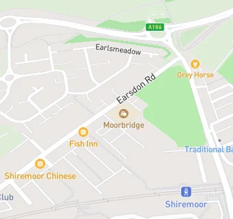 map for Moorbridge