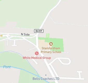 map for Stamfordham Pre-School