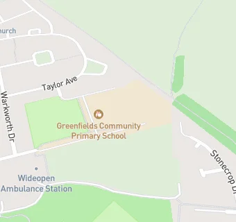 map for Greenfields Out Of School