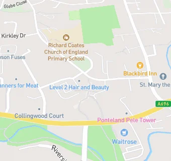 map for Elliott's of Ponteland