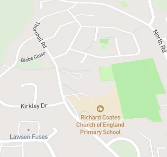 map for Richard Coates Church of England Primary School