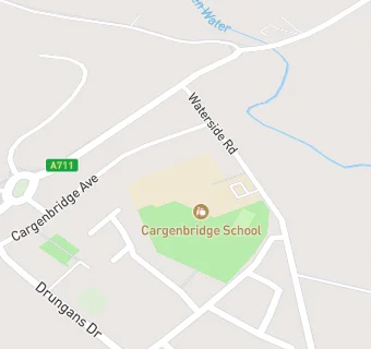 map for Cargenbridge School