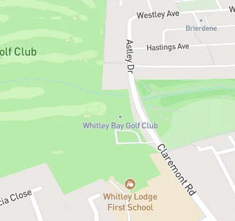 map for Whitley Bay Golf Club