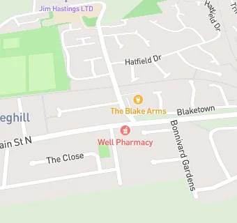 map for The Blake Arms