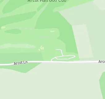 map for Arcot Hall Golf Club