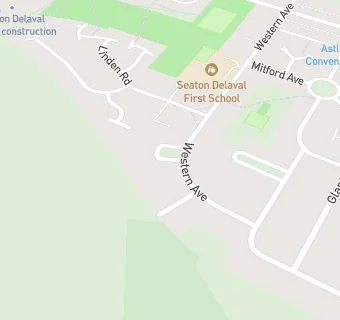 map for Seaton Delaval First School